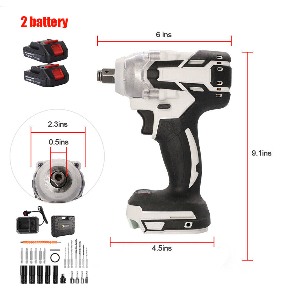 High-Power Electric Cordless Impact Wrench