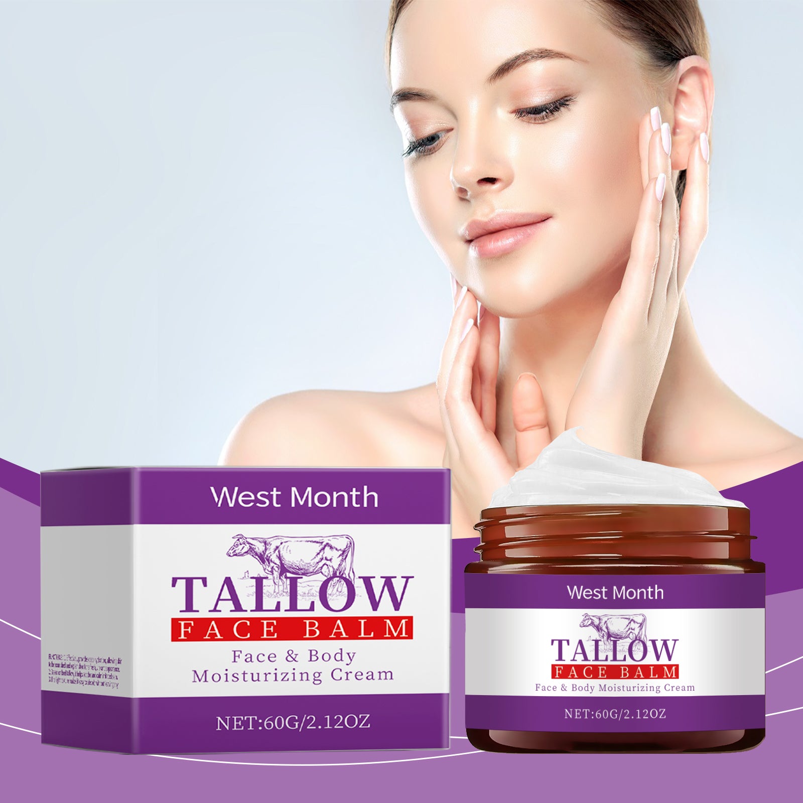 West&Month Butter Moisturising Face Cream