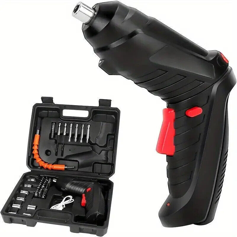 47PCS Rechargeable Electric Screwdriver Kit