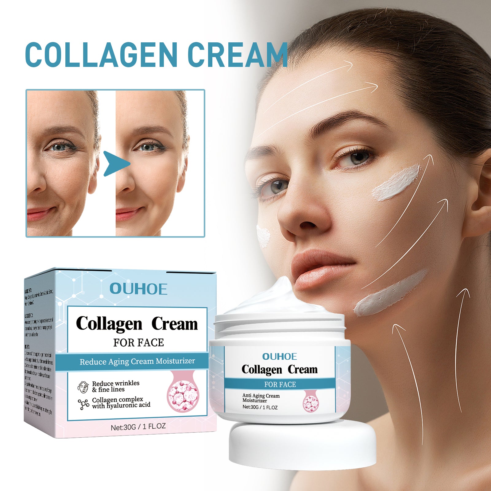 OUHOE Collagen Anti-Wrinkle Cream
