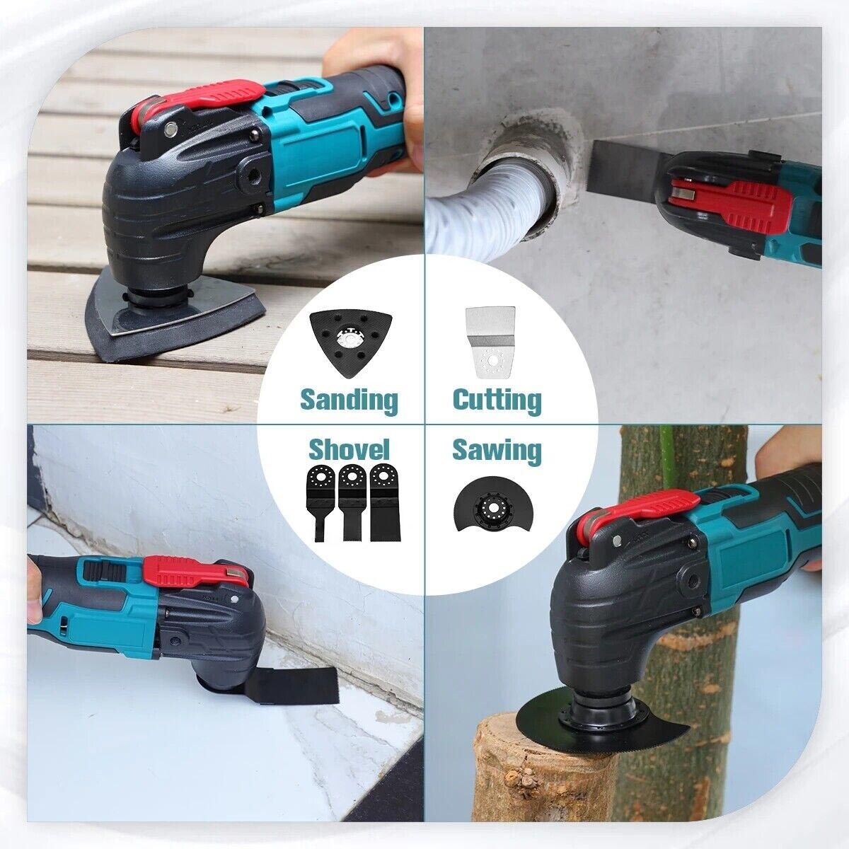 Versatile Cordless Oscillating Multi Tool