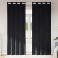 Luxurious Velvet Curtains with Drapes - Set of 2