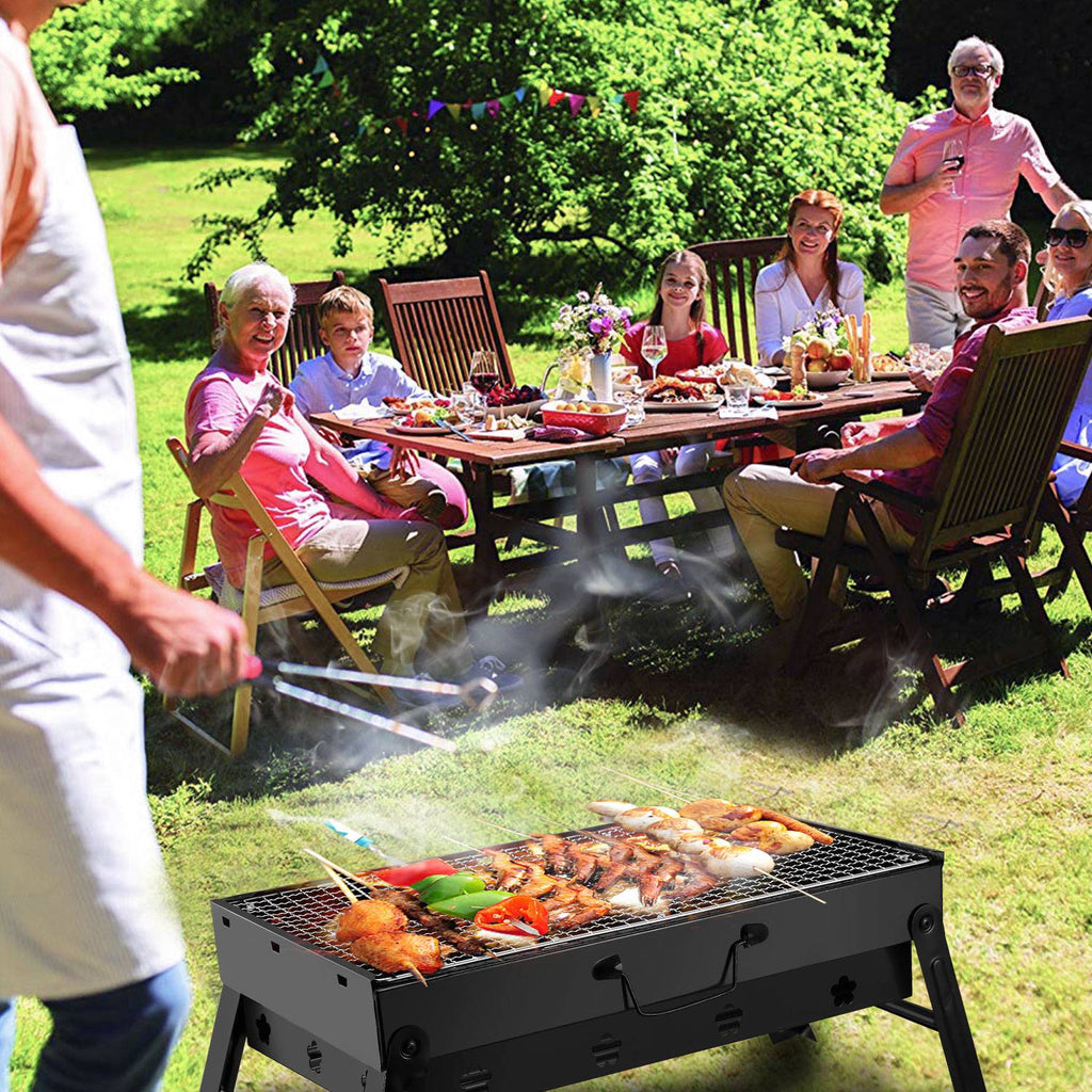 Portable Foldable BBQ Grill for Outdoor Adventures