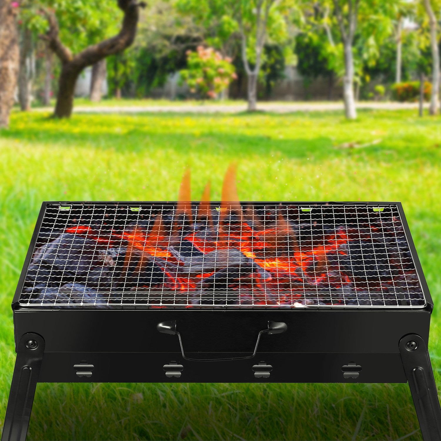 Portable Foldable BBQ Grill for Outdoor Adventures