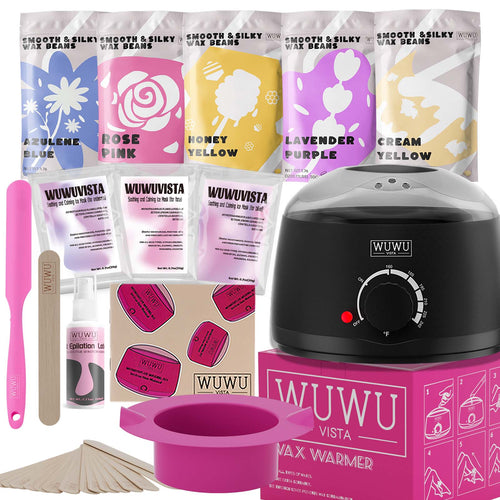 23-Piece Waxing Kit for Smooth Skin