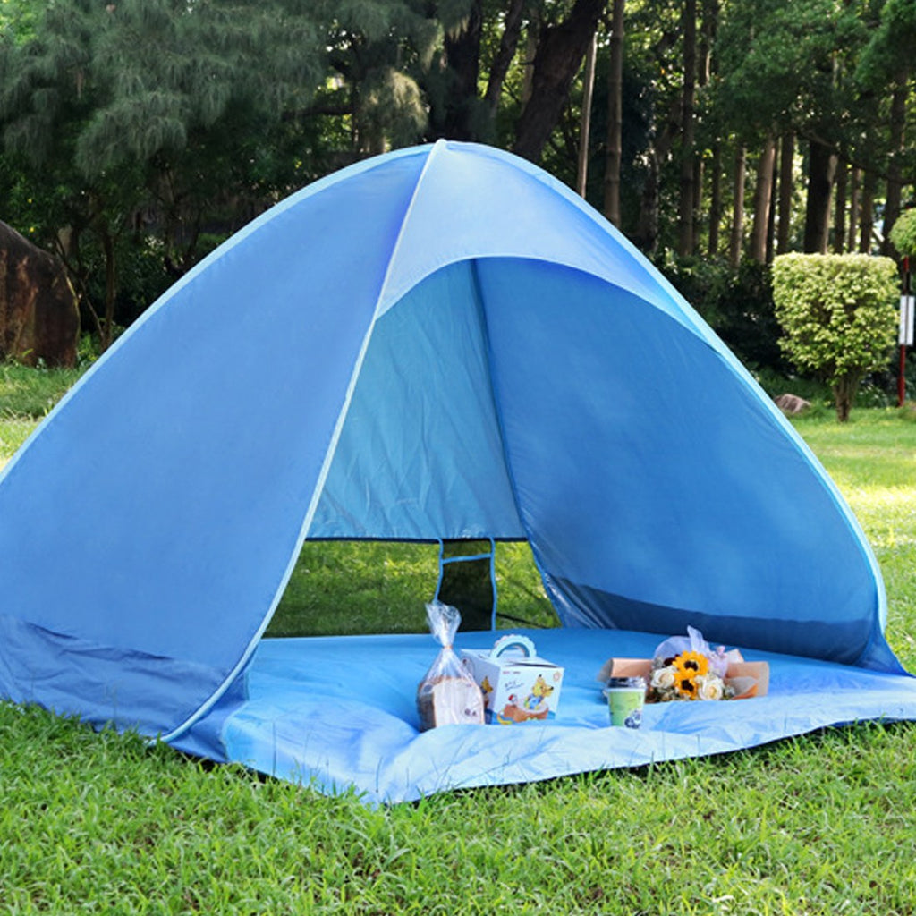 Pop-Up Beach Tent - UV-Resistant & Waterproof Shade Shelter