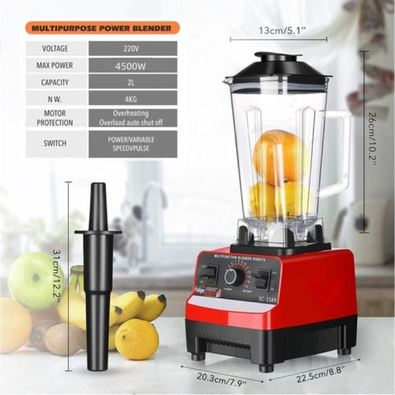 Ultimate High-Speed Smoothie Blender with Dual Jugs