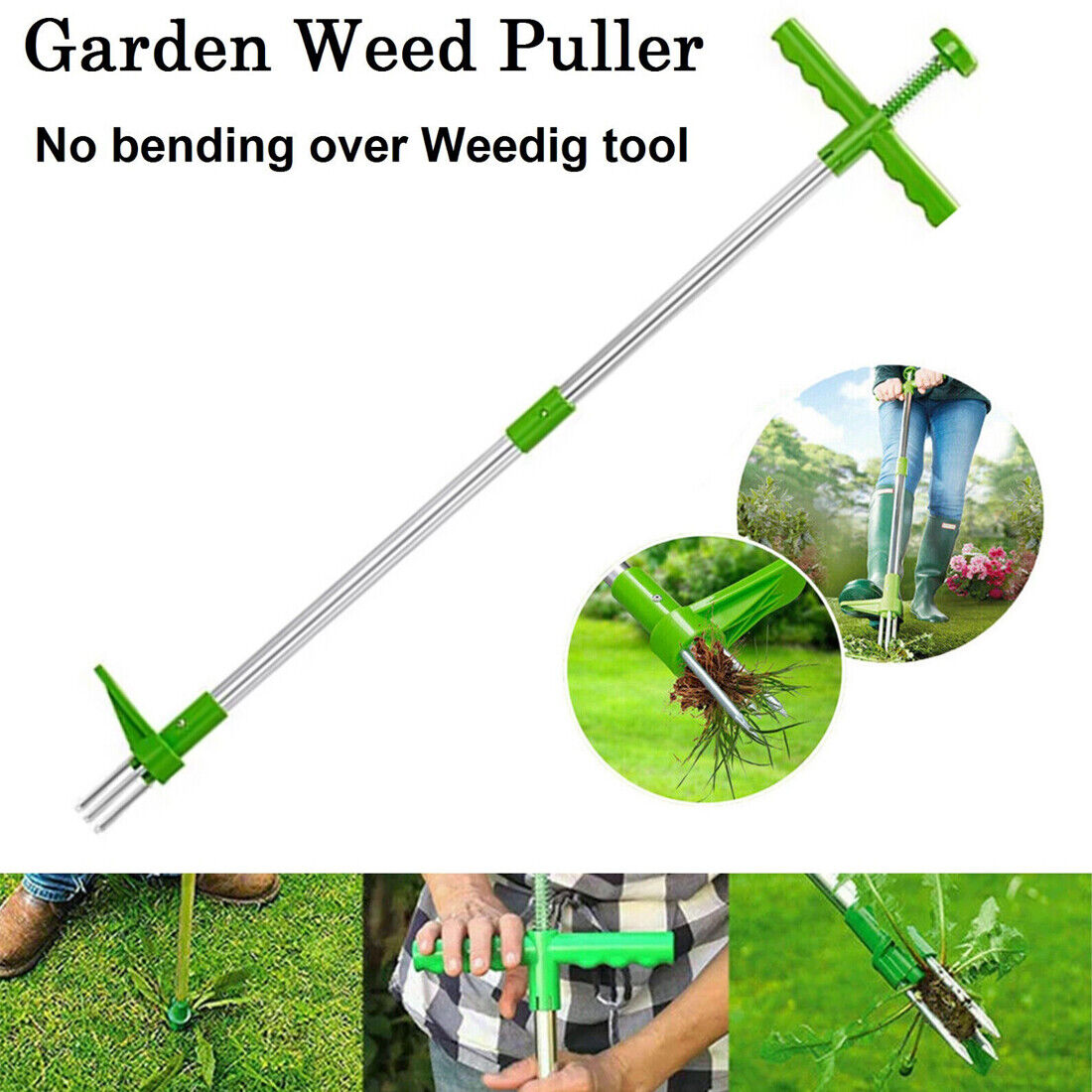 Effortless Weed Puller & Root Killer Tool