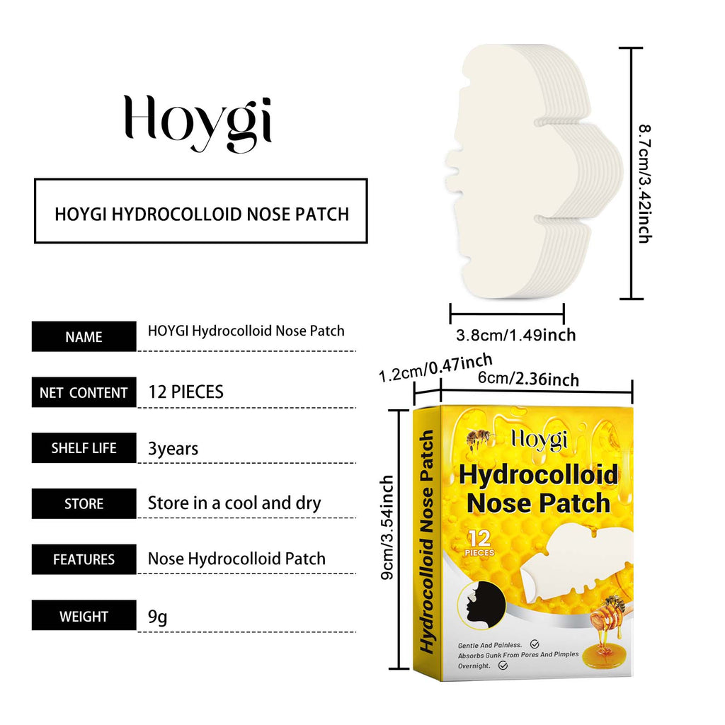 Hoygi Hydrocolloid Invisible Nose Patch
