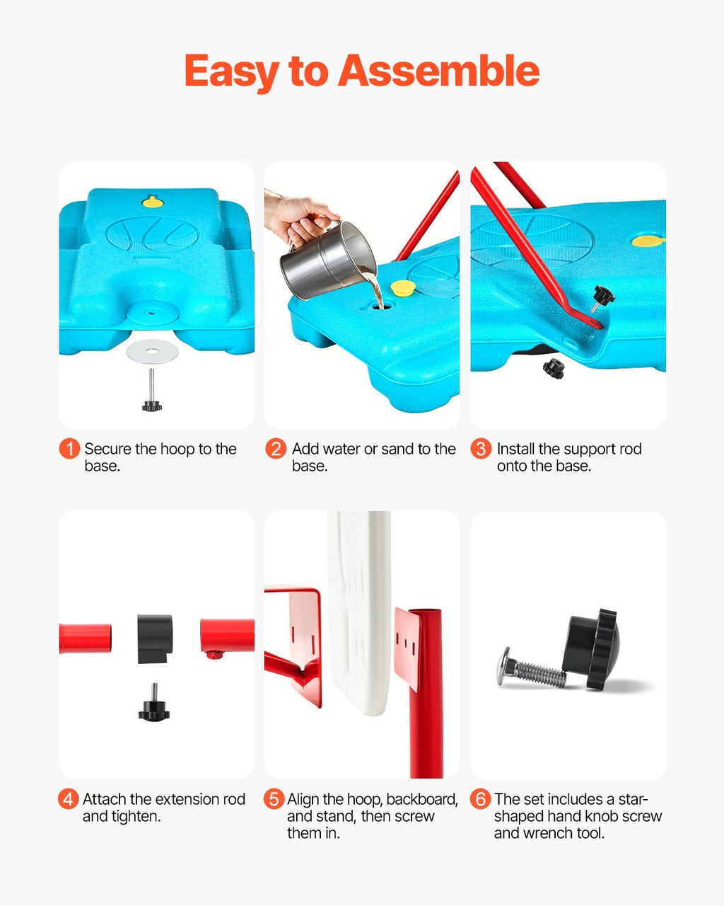 Portable Kids Basketball Hoop
