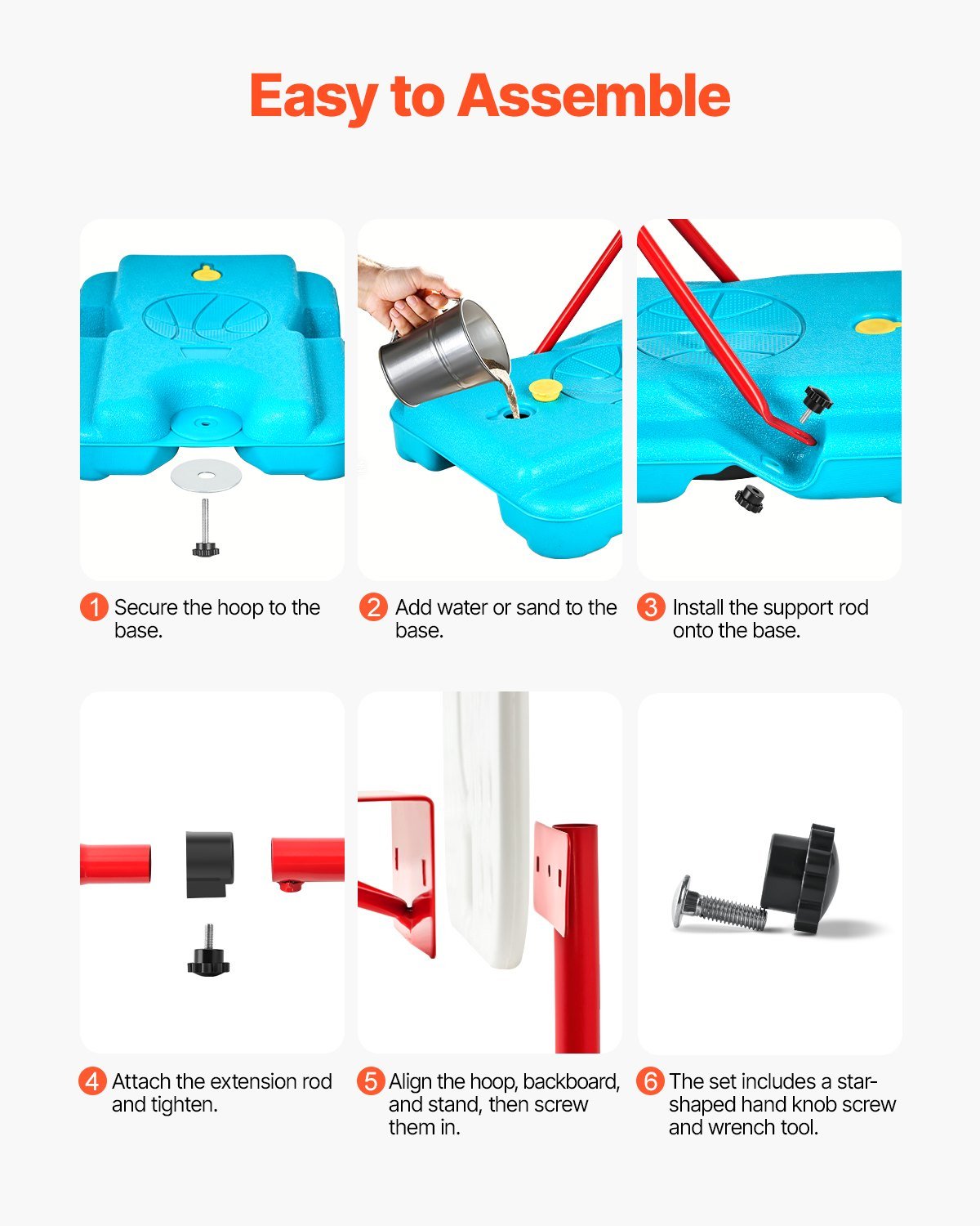 Portable Kids Basketball Hoop