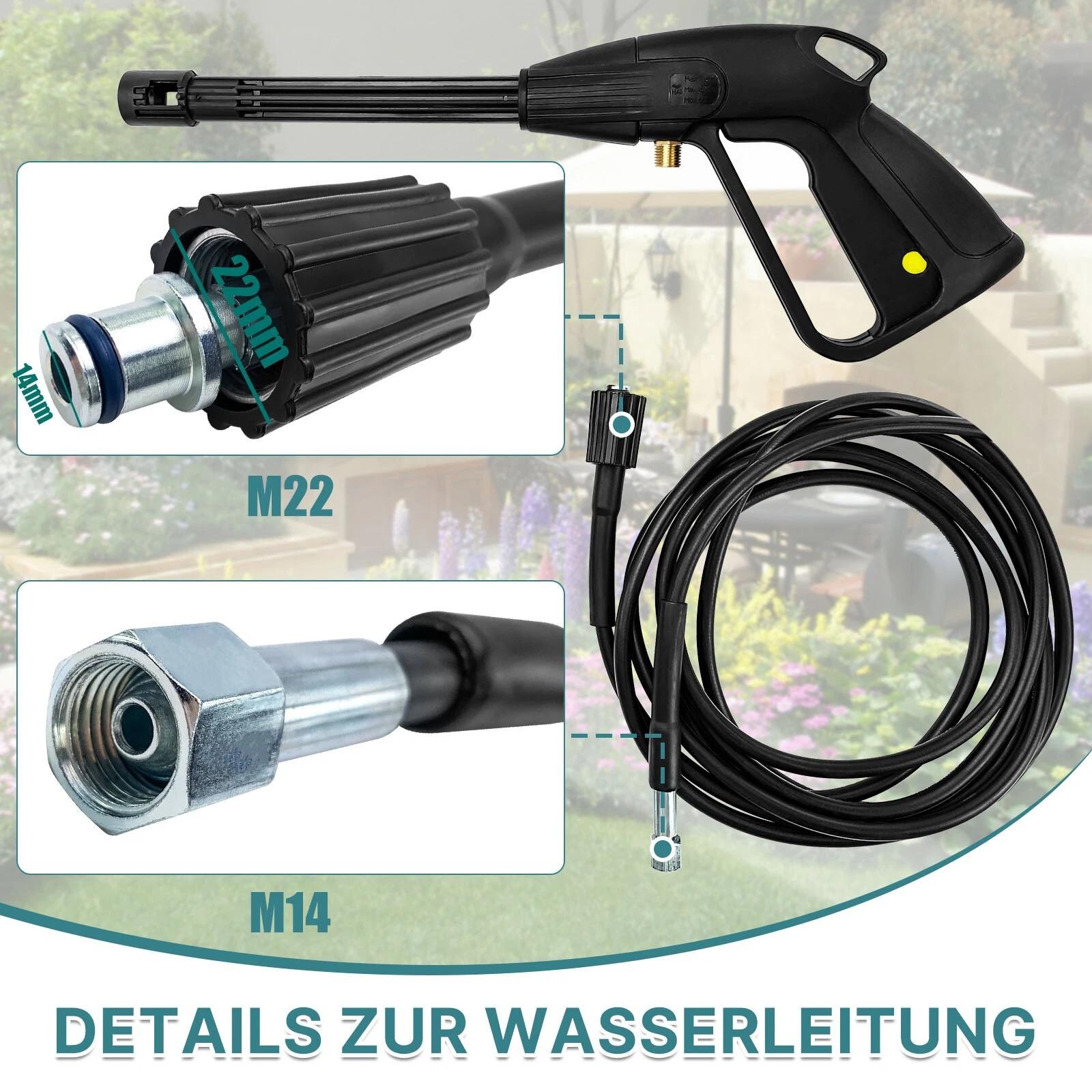 High-Pressure Car Washer Spray Gun