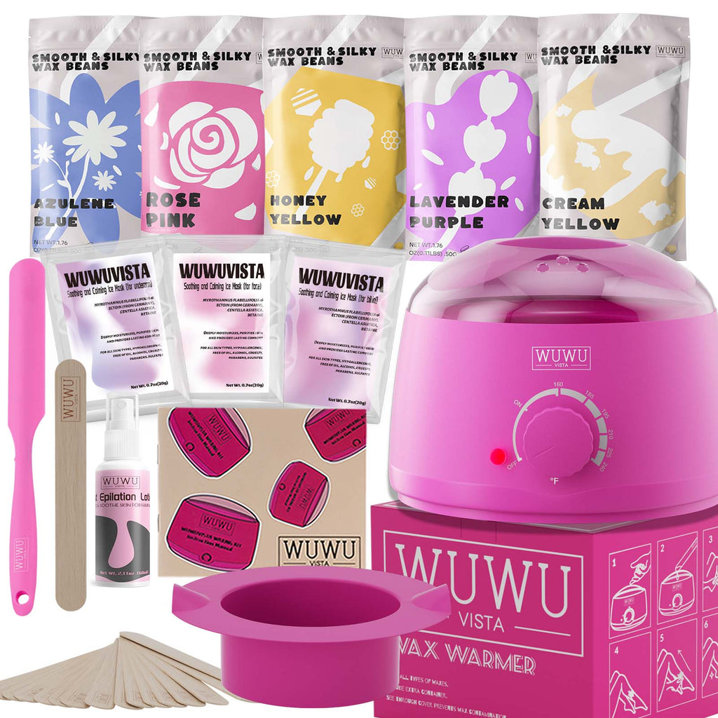 23-Piece Waxing Kit for Smooth Skin