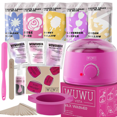 23-Piece Waxing Kit for Smooth Skin