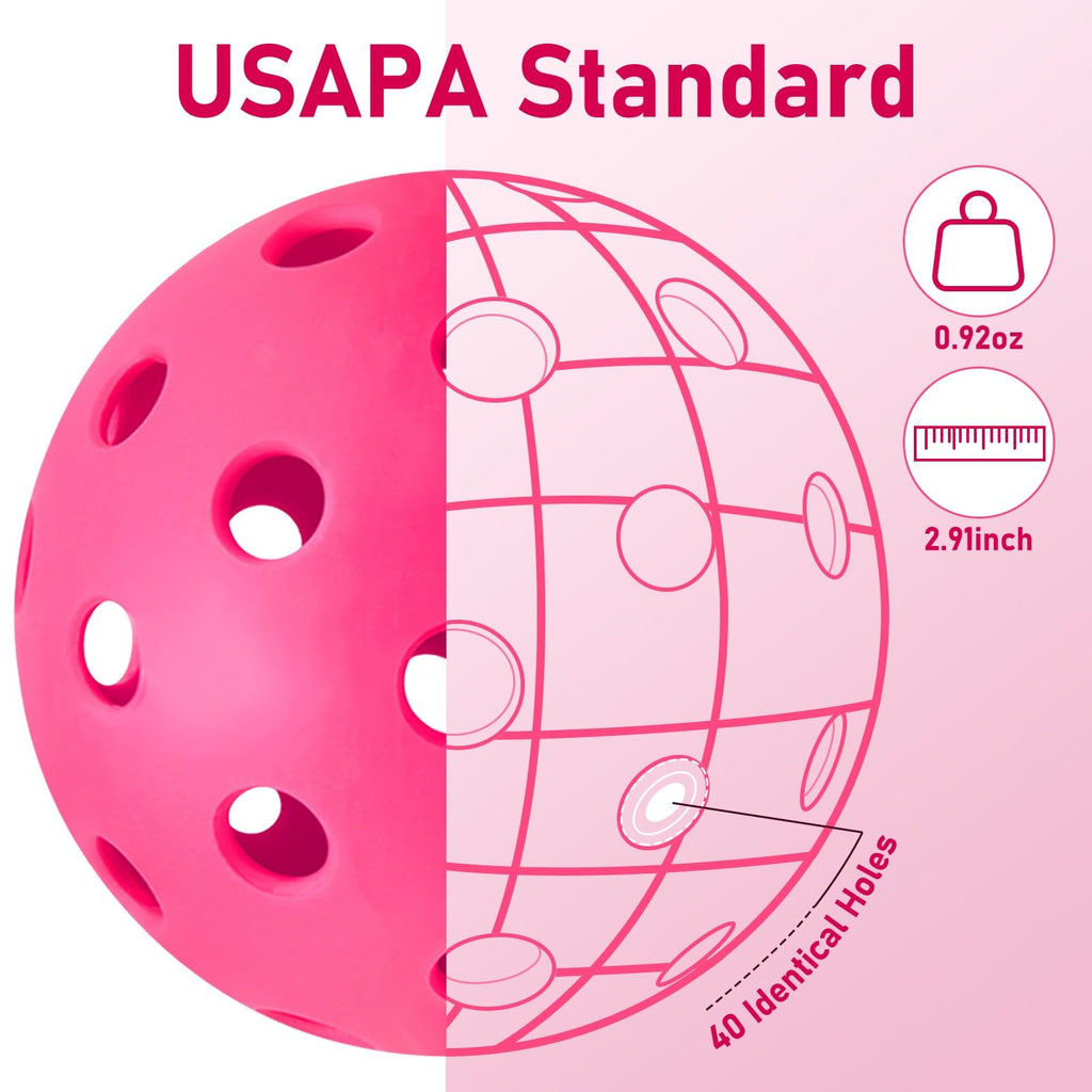 Top-Quality Outdoor Pickleball Balls