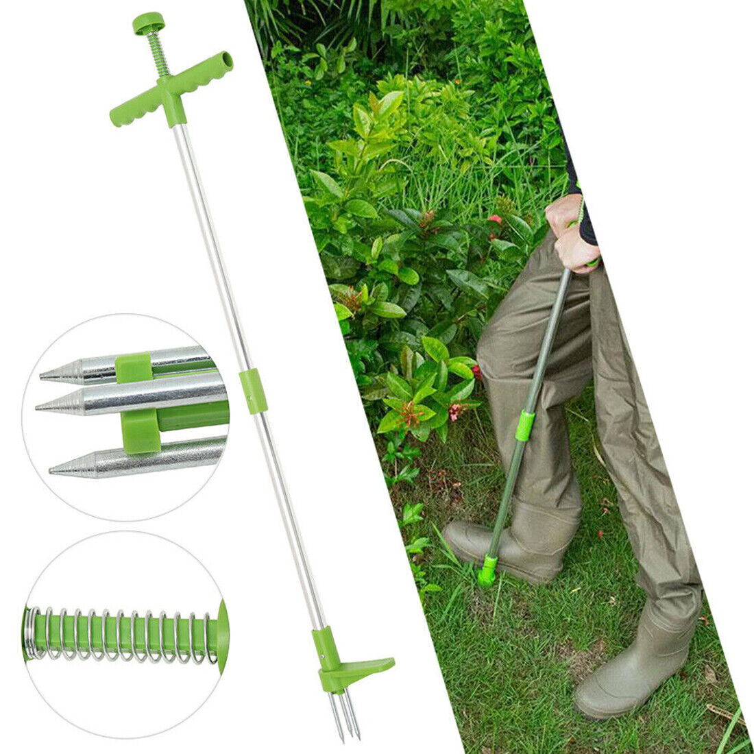 Effortless Weed Puller & Root Killer Tool