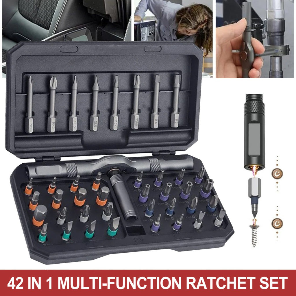 42-in-1 Magnetic Screwdriver Set for DIY Enthusiasts