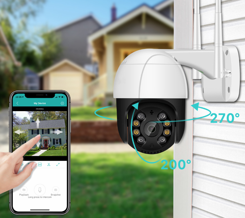 Wireless WiFi Surveillance Camera Ball