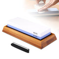 Blue & White Double-sided Oilstone Set