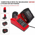 Versatile Li-ion Battery Charger for Milwaukee Batteries