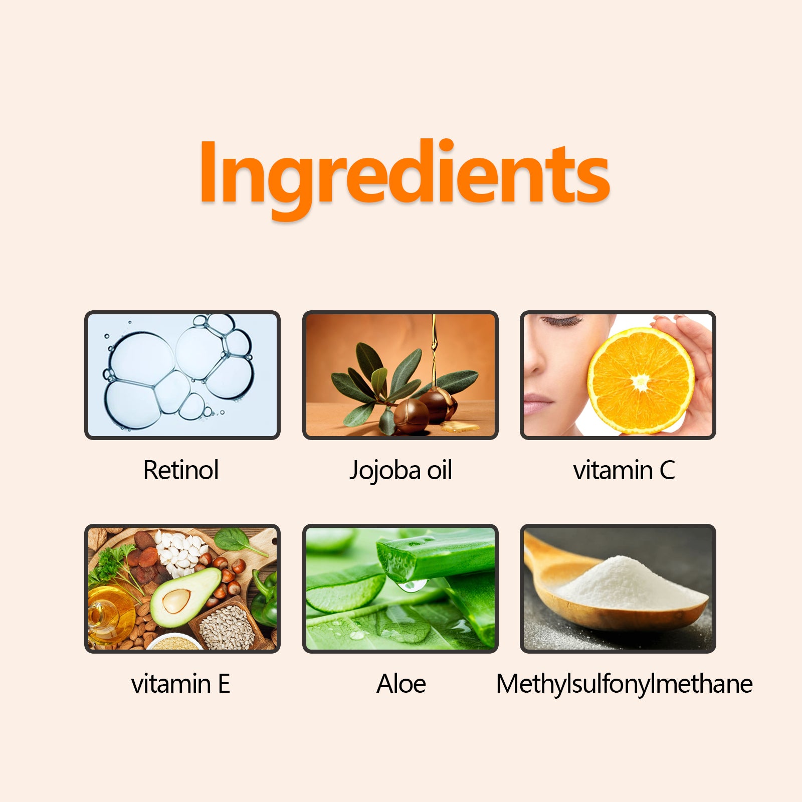 OUHOE Vitamin C Face Serum