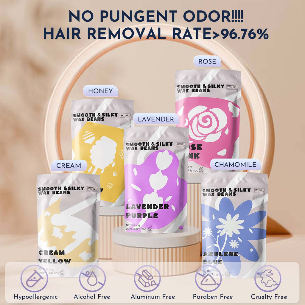 23-Piece Waxing Kit for Smooth Skin