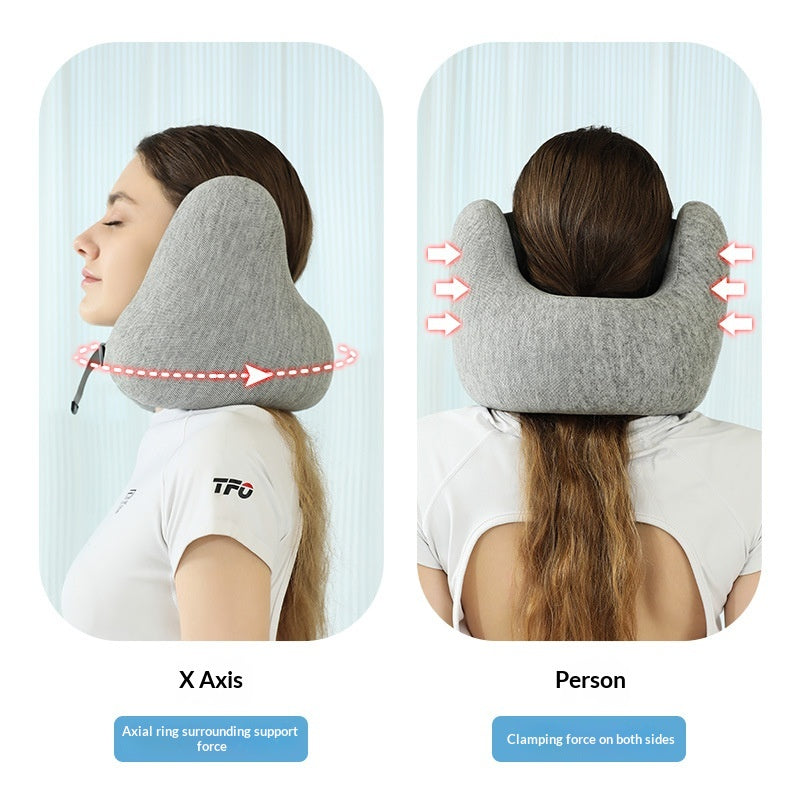 Comfortable Memory Foam U-shaped Travel Pillow