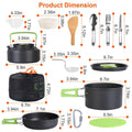 Ultimate 16-Piece Camping Cookware Set