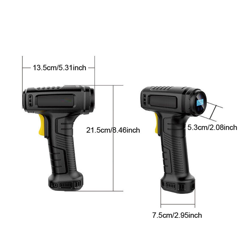 Cordless Car Tyre Inflator with Digital Display