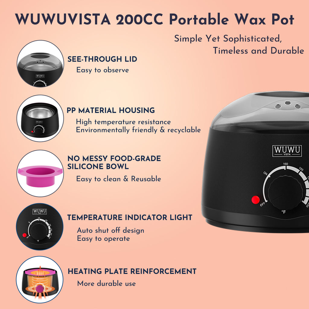 Complete Waxing Kit by WUWUVISTA