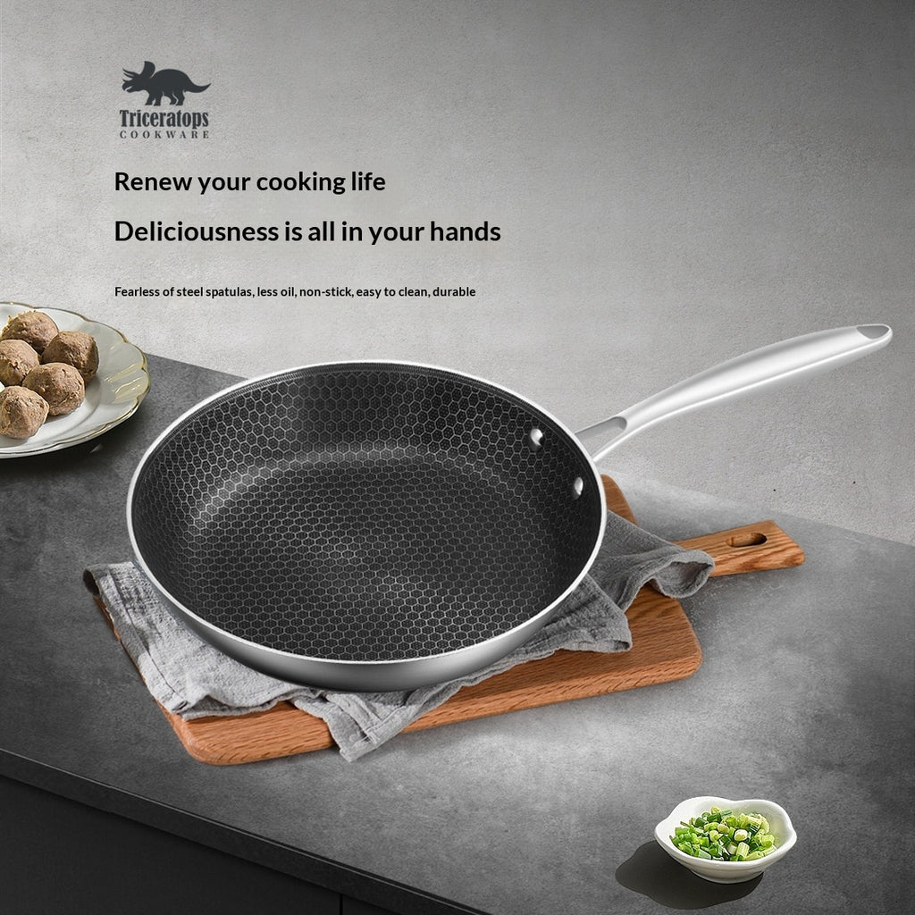 Premium 304 Stainless Steel Non-Stick Pan