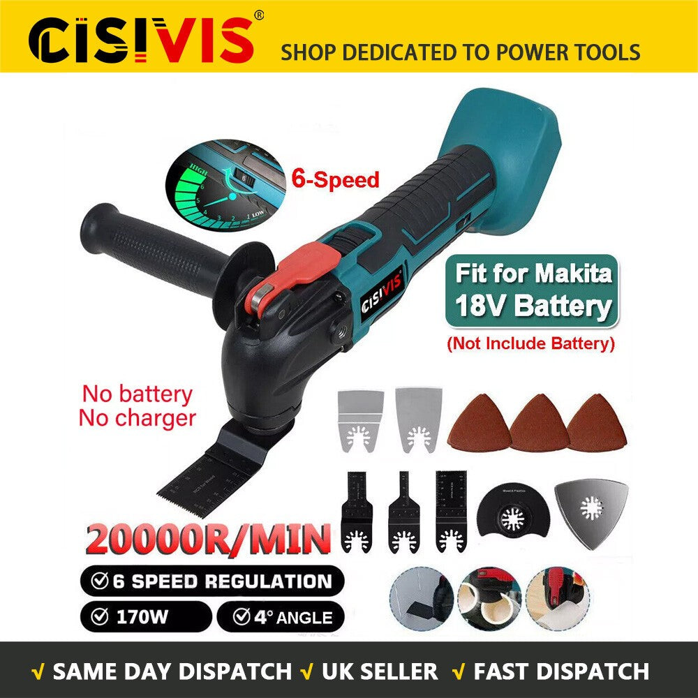 Versatile Cordless Oscillating Multi Tool