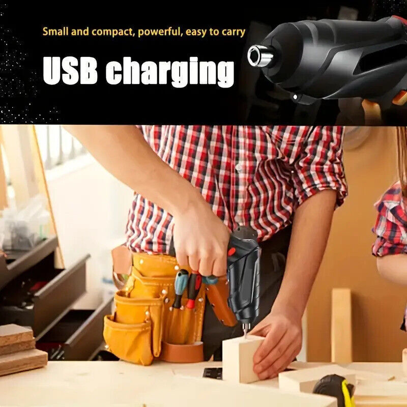 47PCS Rechargeable Electric Screwdriver Kit