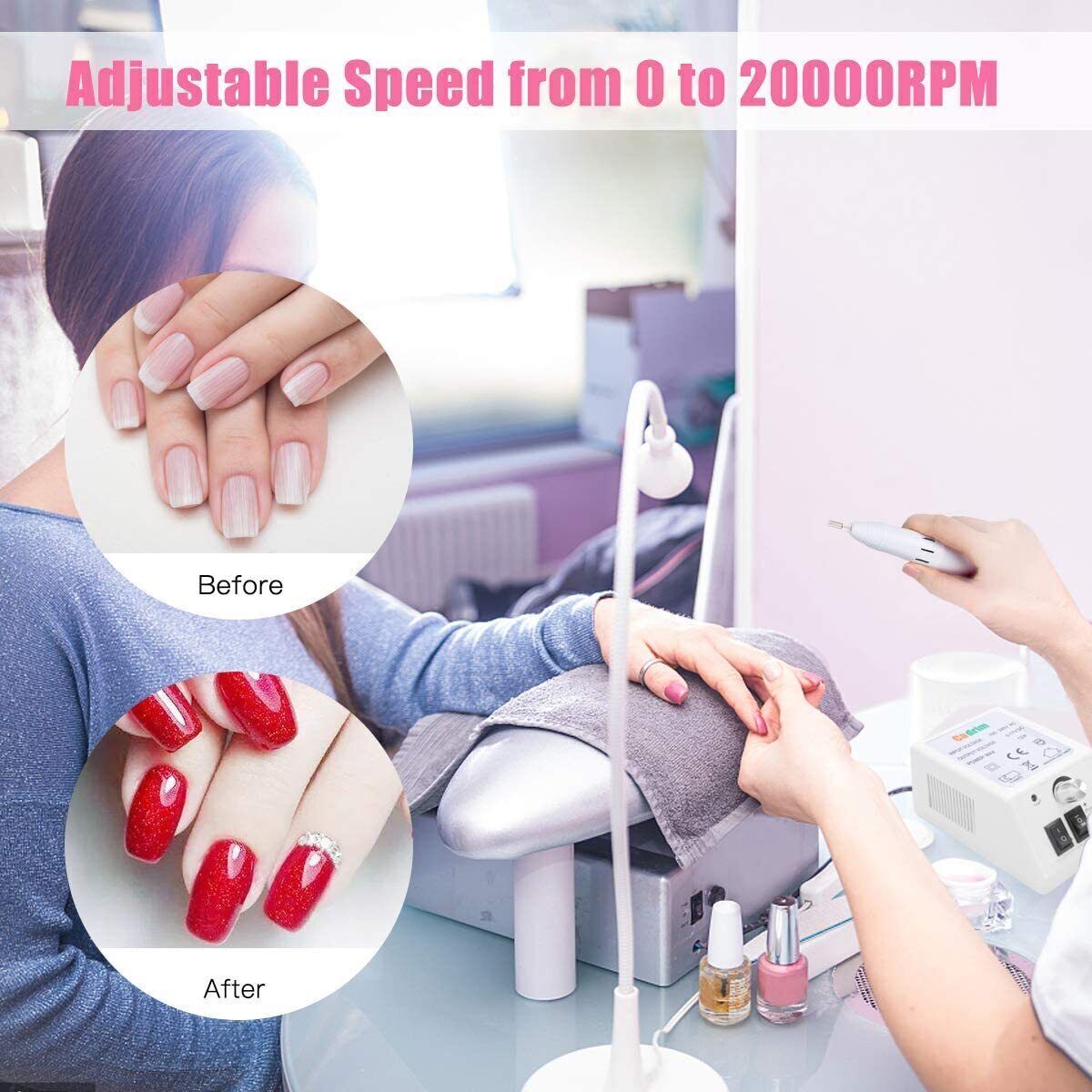 Professional Electric Nail Drill Machine