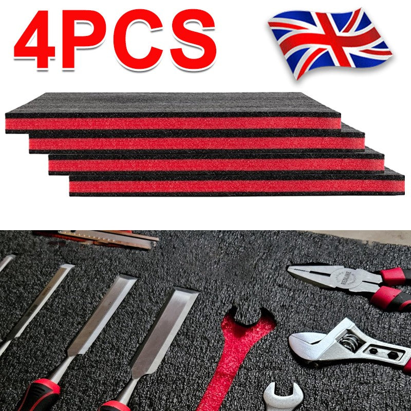 High-Density Tool Box Foam Inserts - 4 PCS