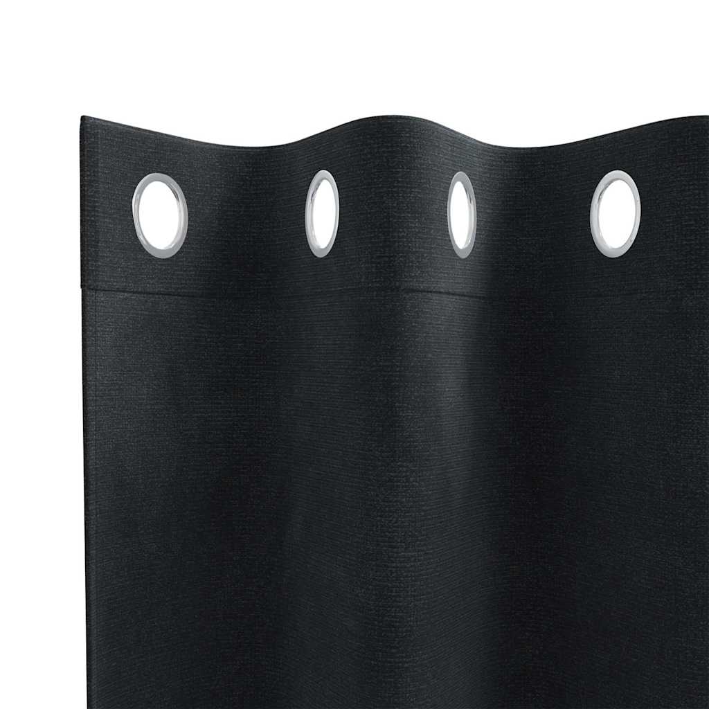 Luxurious Velvet Curtains with Drapes - Set of 2