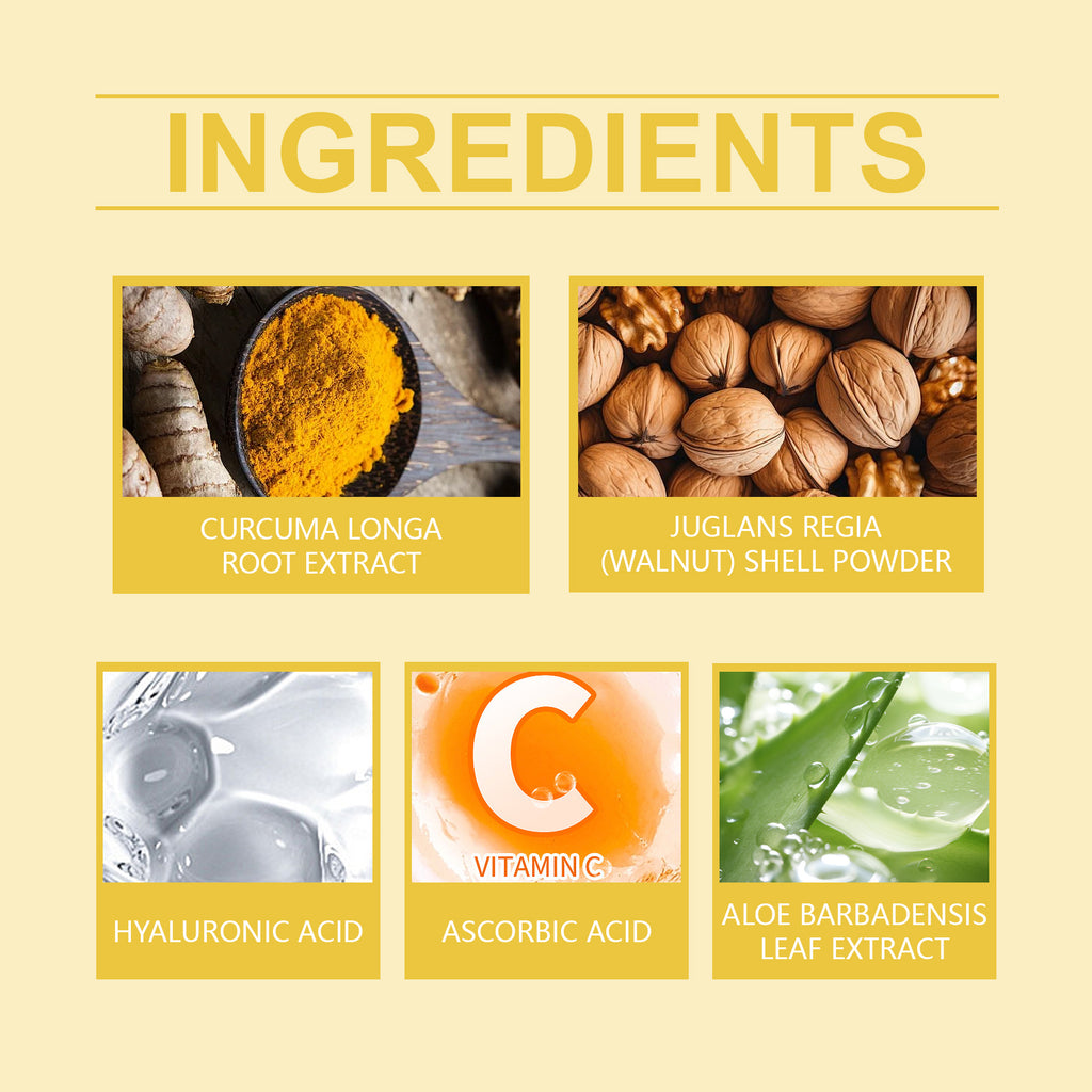 OUHOE Turmeric Exfoliating Facial Scrub
