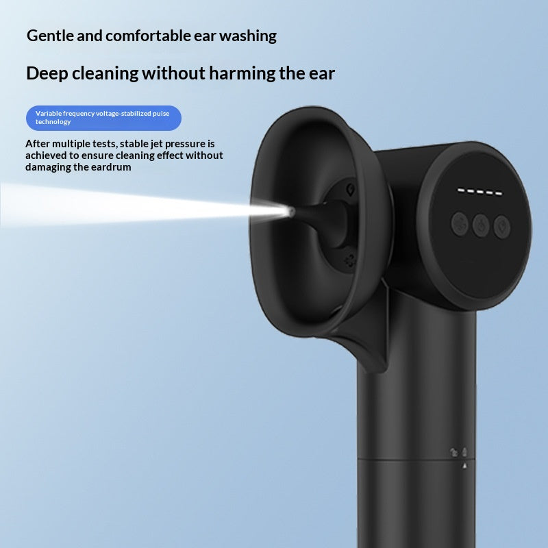 Fully Automatic Earwax Cleaner - Black