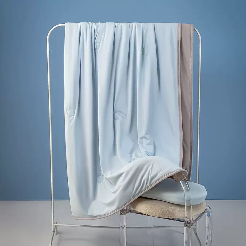 Cooling Silk Summer Quilt - For Beds