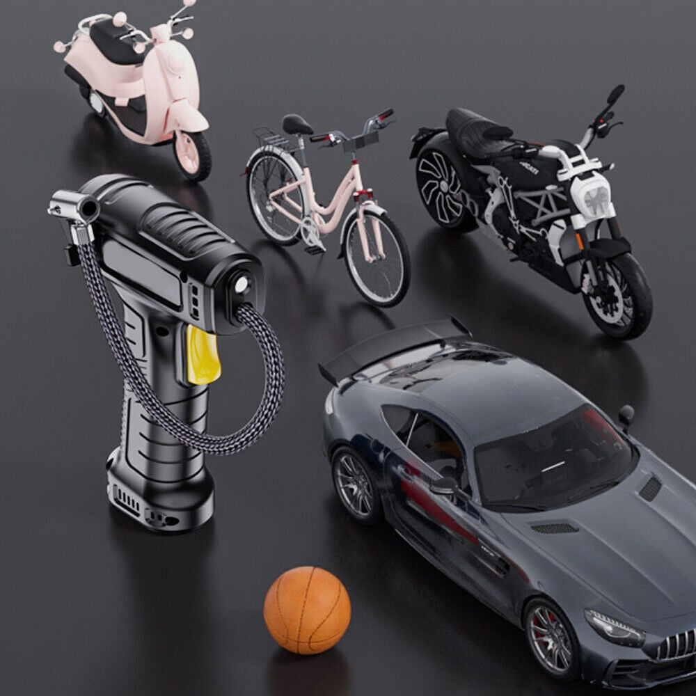 Cordless Car Tyre Inflator with Digital Display