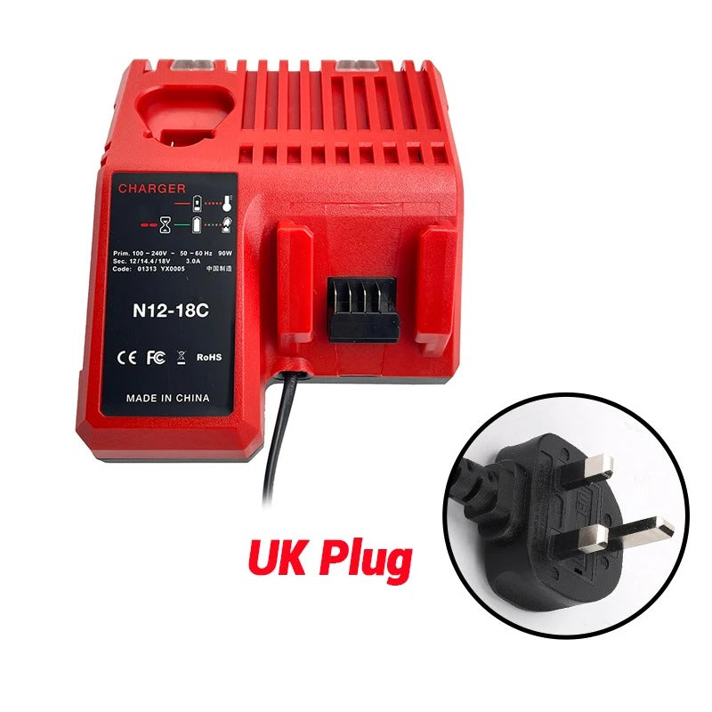 Versatile Li-ion Battery Charger for Milwaukee Batteries