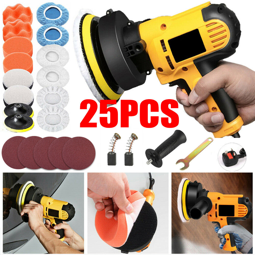 Efficient Electric Car Polisher & Buffer Kit