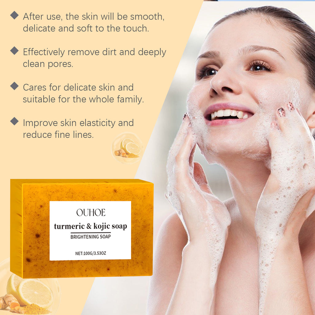 Natural Radiance Turmeric & Kojic Soap