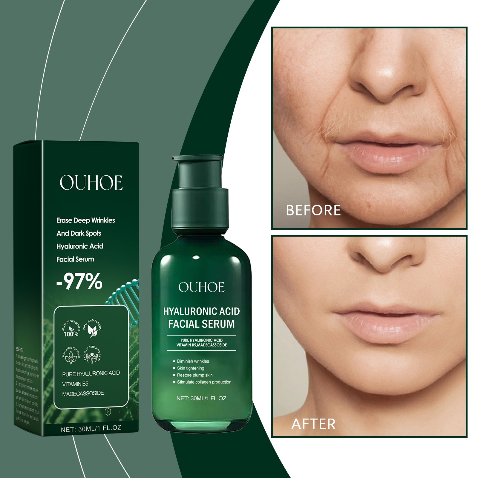 OUHOE Facial Essence for Glowing Skin